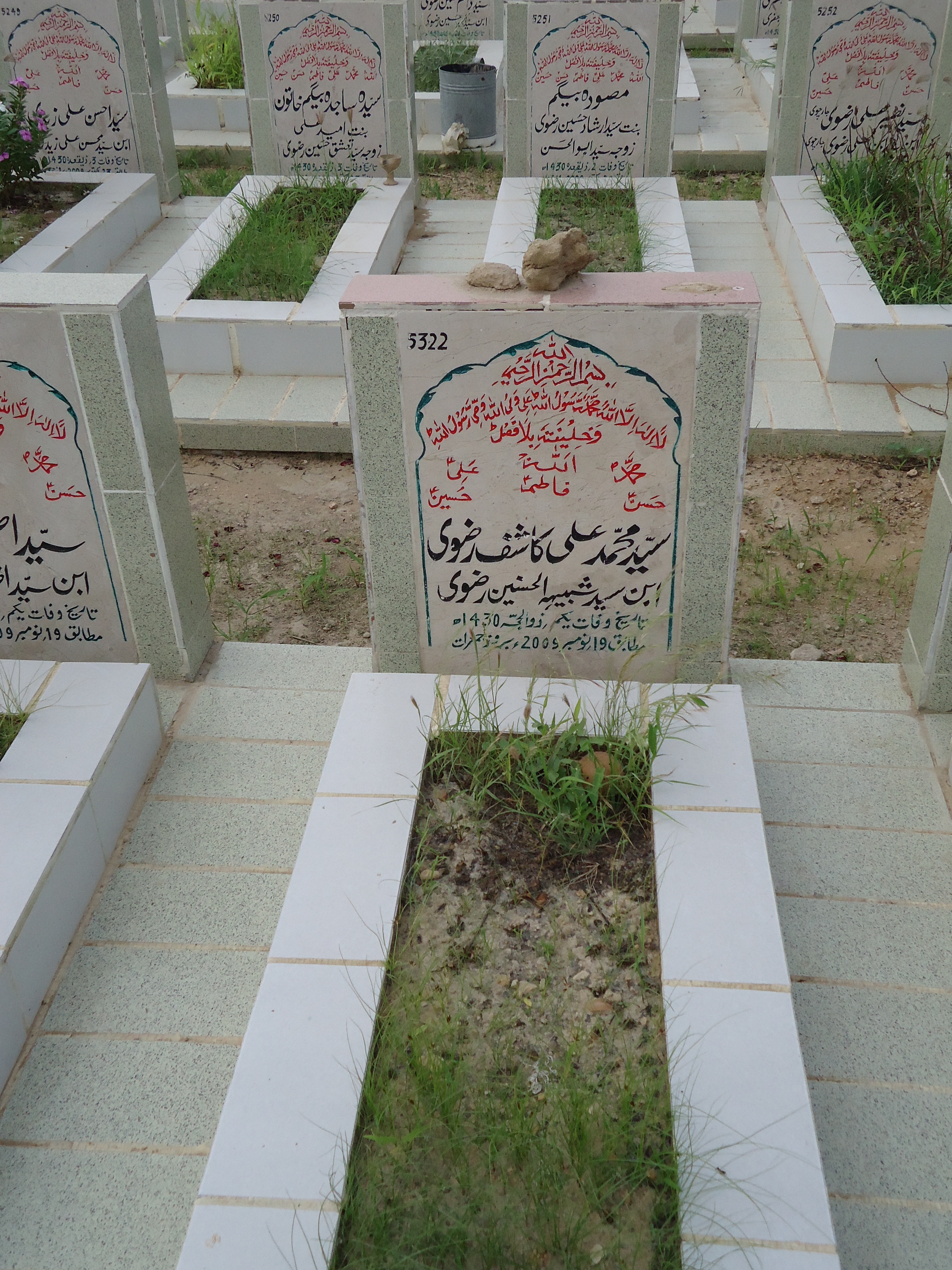 5322 – Syed Mohd Ali Kashif Rizvi